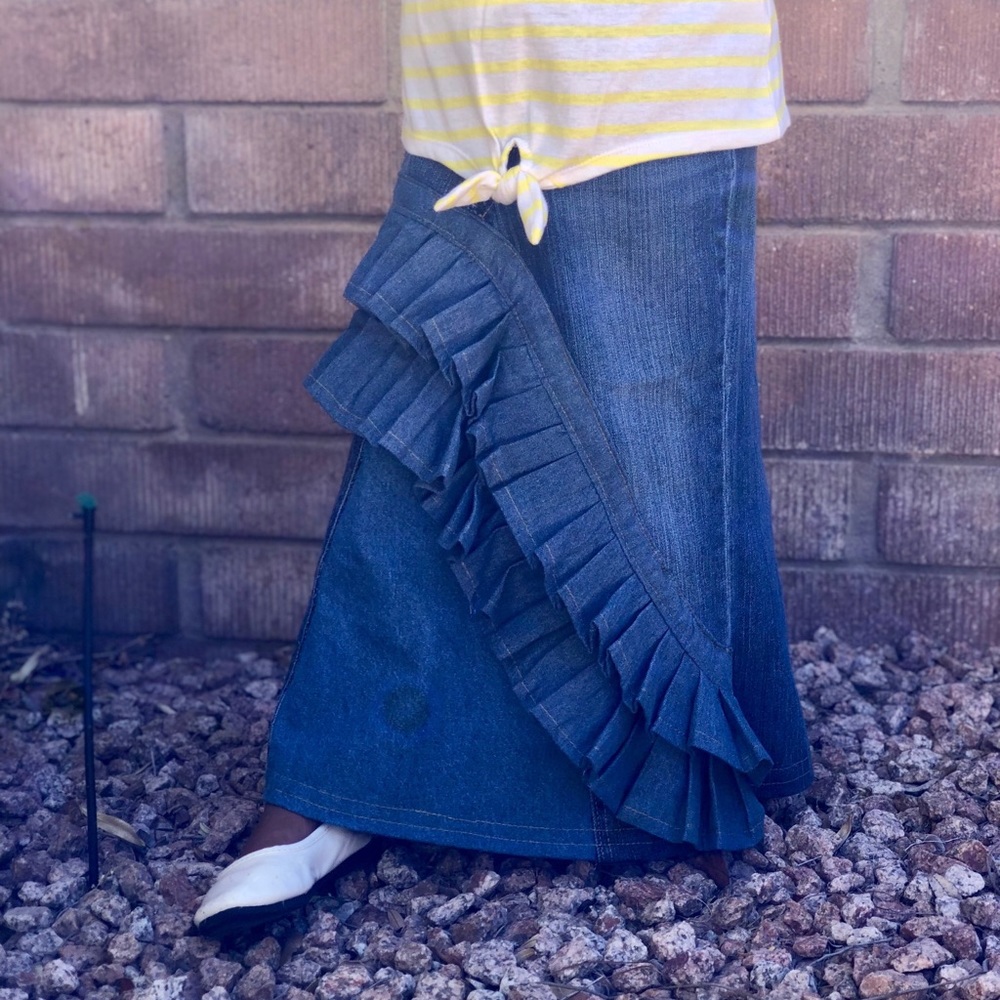 Custom jean skirts - Picture 6 of 6